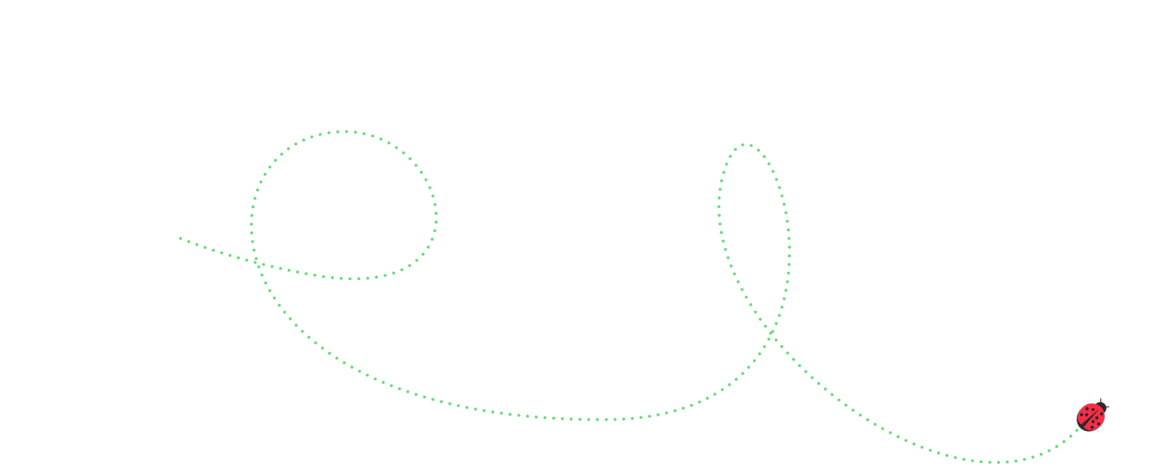 Fil coccinelle droite